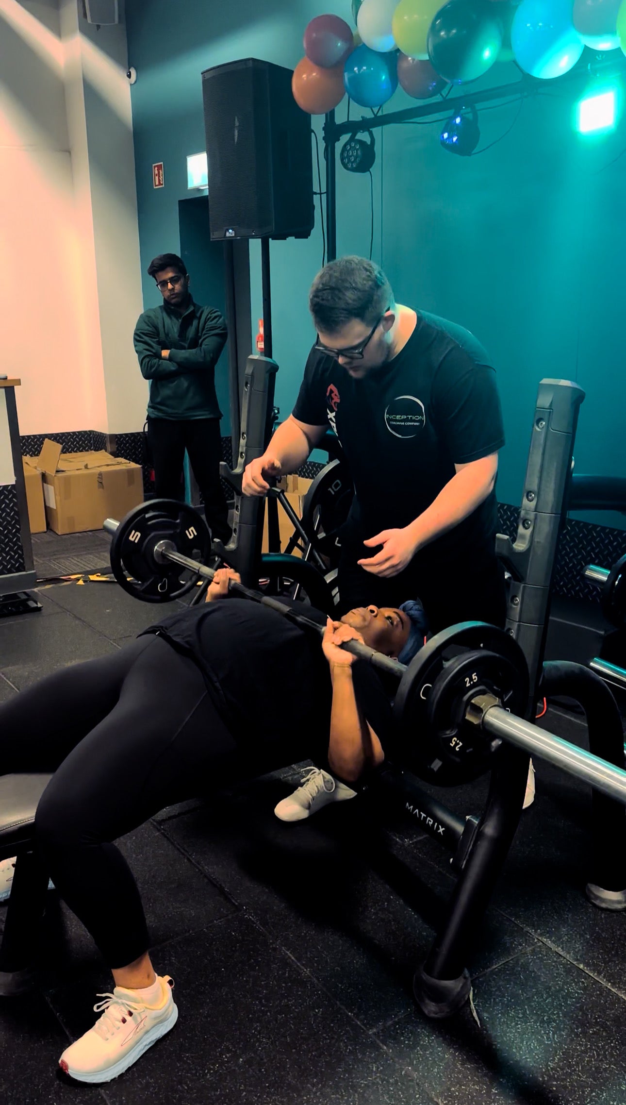 Bench press competition