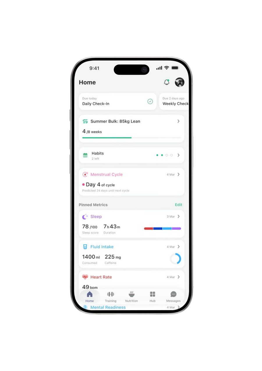 Inception Fitness Tracking App